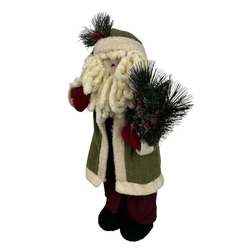 Santa Handmade Farmhouse Country Rustic Christmas Holiday 19” Tall